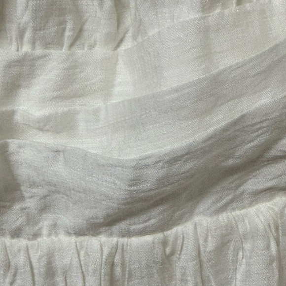 Hello Molly Ivory Dress with Puff Sleeves - Picture 5 of 11